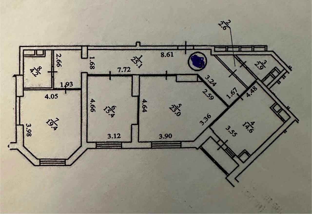 3-комнатная квартира по адресу ул. Александра Мишуги (площадь 110 м²) - Atlanta.ua - фото 9