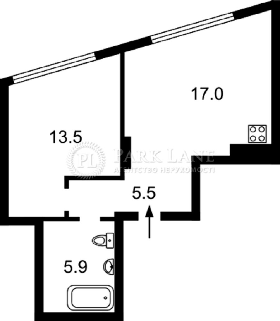 1-комнатная квартира по адресу ул. Горловская (площадь 42 м²) - Atlanta.ua - фото 4
