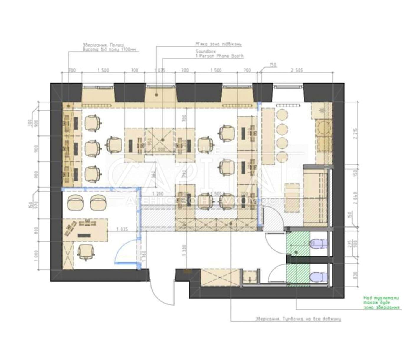 Комерційна нерухомість за адресою вул. Золотоустівська (площа 57 м²) - Atlanta.ua - фото 2