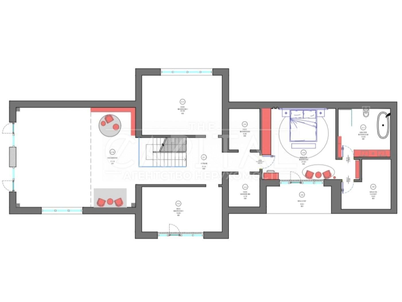 Дом по адресу ул. Свято-Покровская (площадь 446 м²) - imageAlt 31 Дом по адресу ул. Свято-Покровская (площадь 446 м²) - Atlanta.ua - imageAlt 31