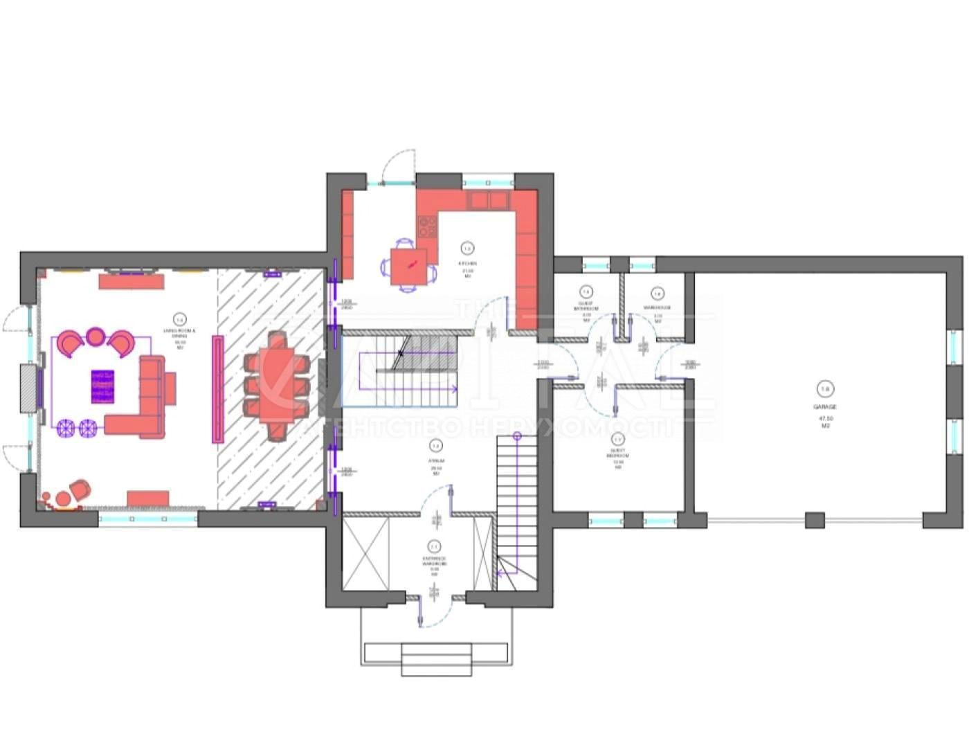 Дом по адресу ул. Свято-Покровская (площадь 446 м²) - imageAlt 32 Дом по адресу ул. Свято-Покровская (площадь 446 м²) - Atlanta.ua - imageAlt 32