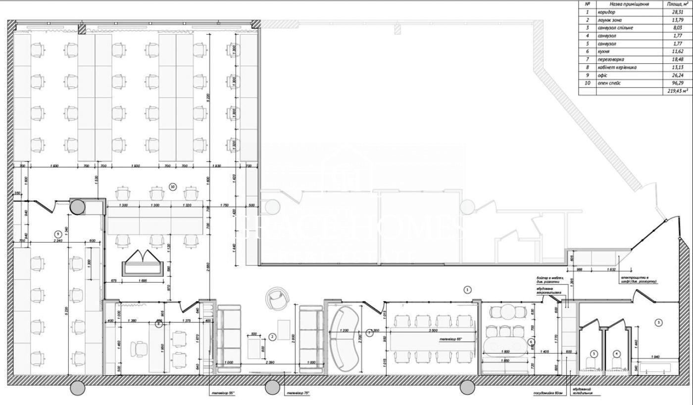 Комерційна нерухомість за адресою вул. Саперне поле (площа 220 м²) - Atlanta.ua - фото 22