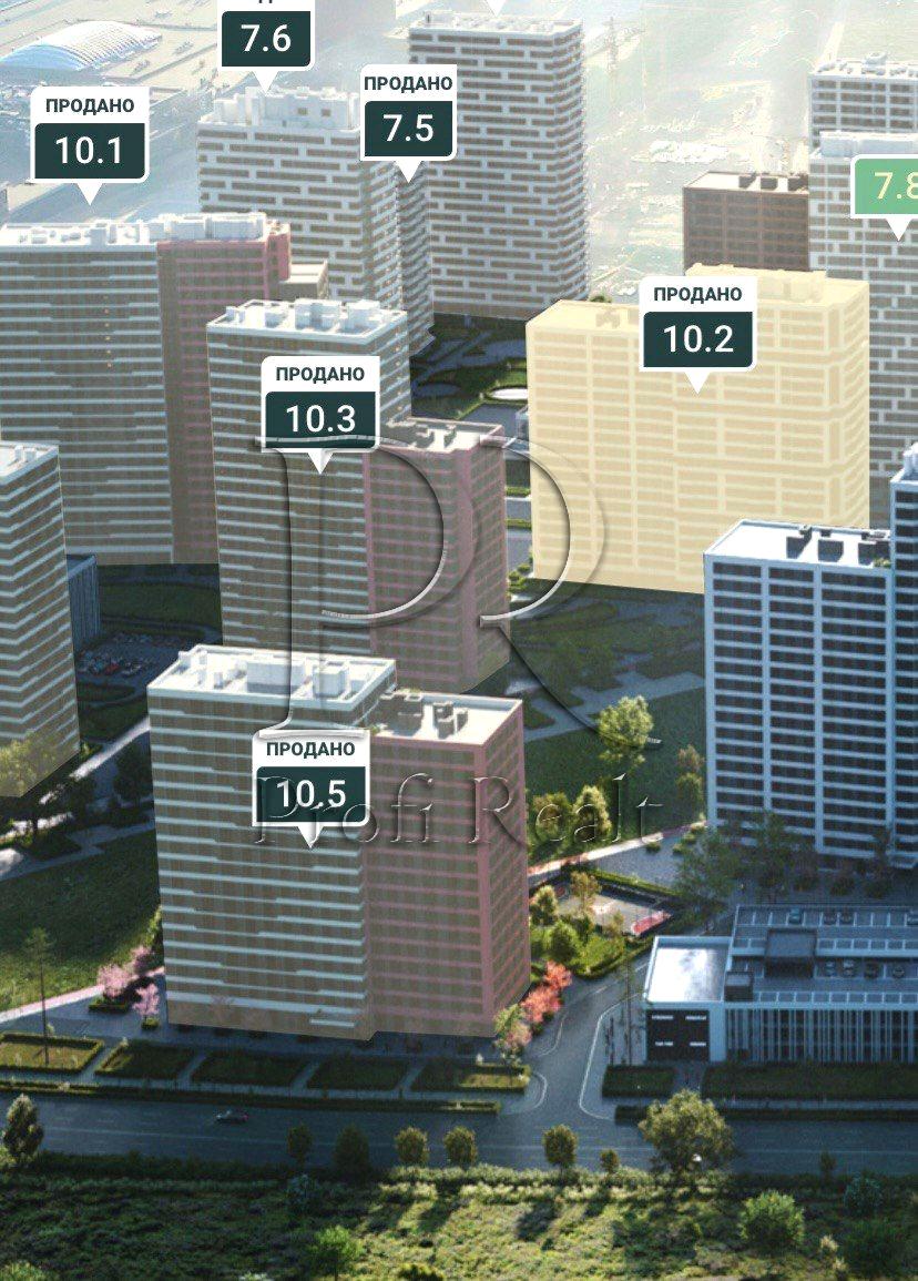 1-комнатная квартира по адресу ул. Ивана Выговского (площадь 43 м²) - Atlanta.ua - фото 2