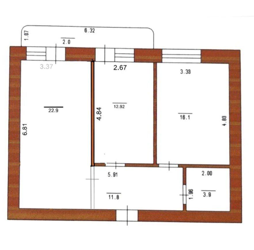 2-комнатная квартира по адресу Французский бул. (площадь 68 м²) - imageAlt 11 2-комнатная квартира по адресу Французский бул. (площадь 68 м²) - Atlanta.ua - imageAlt 11