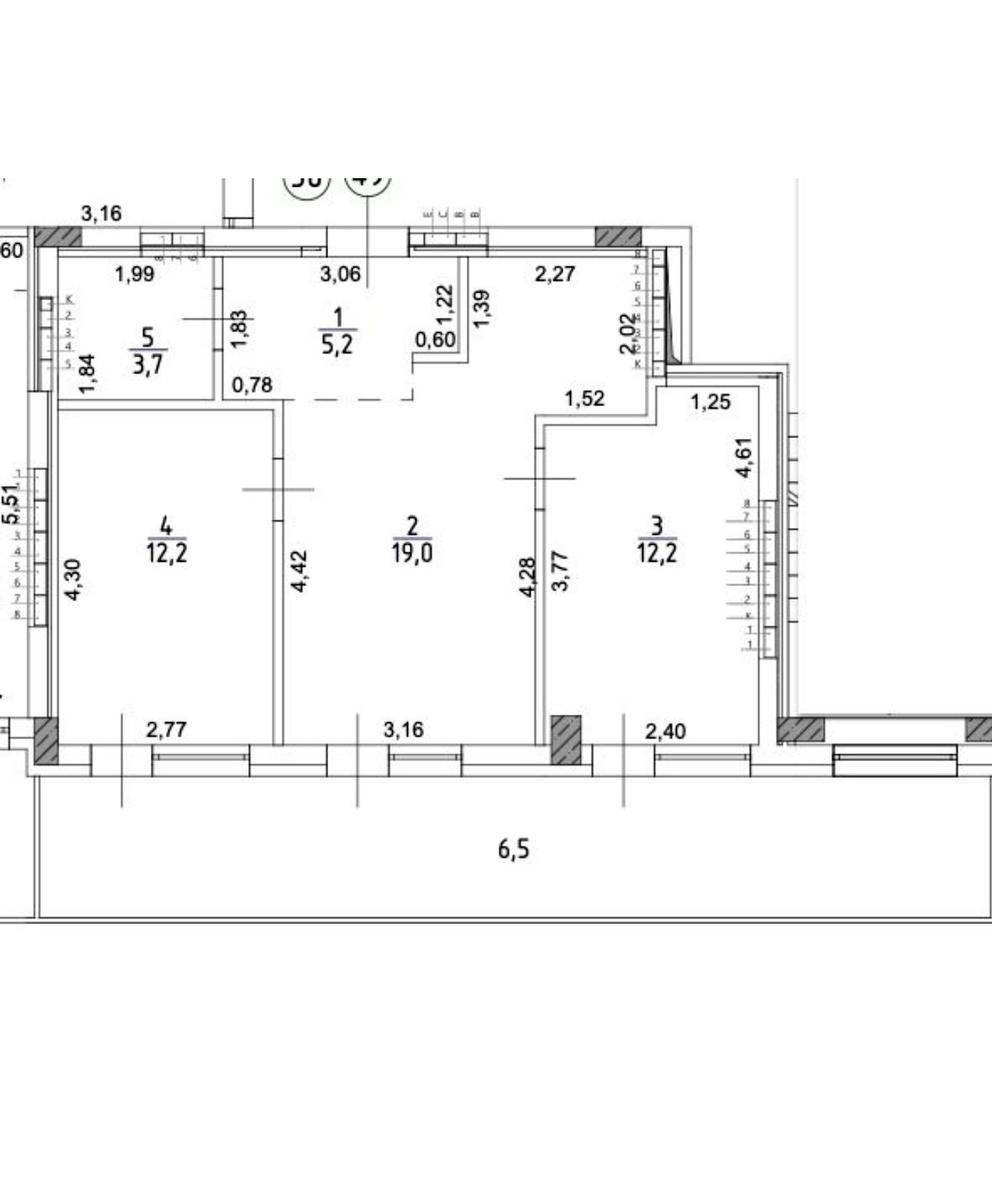 2-комнатная квартира по адресу ул. Тиводара Легоцкого (площадь 58,8 м²) - Atlanta.ua - фото 18