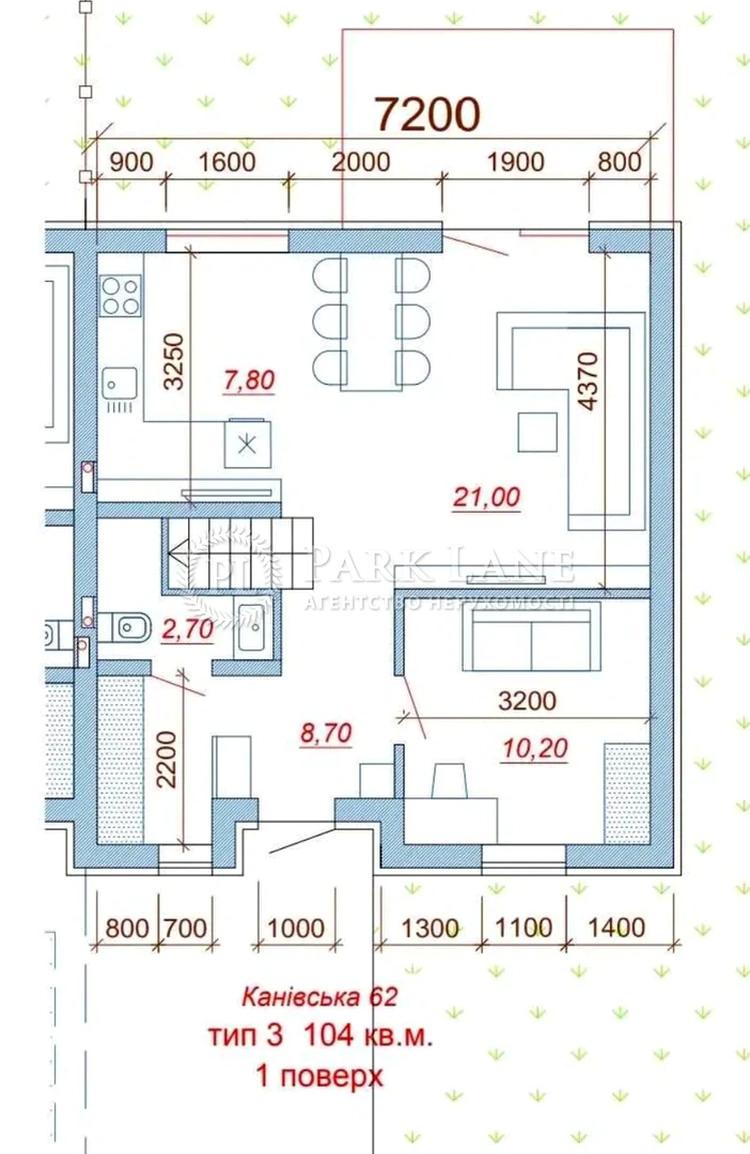 Дом по адресу ул. Каневская (площадь 104 м²) - imageAlt 6 Дом по адресу ул. Каневская (площадь 104 м²) - Atlanta.ua - imageAlt 6