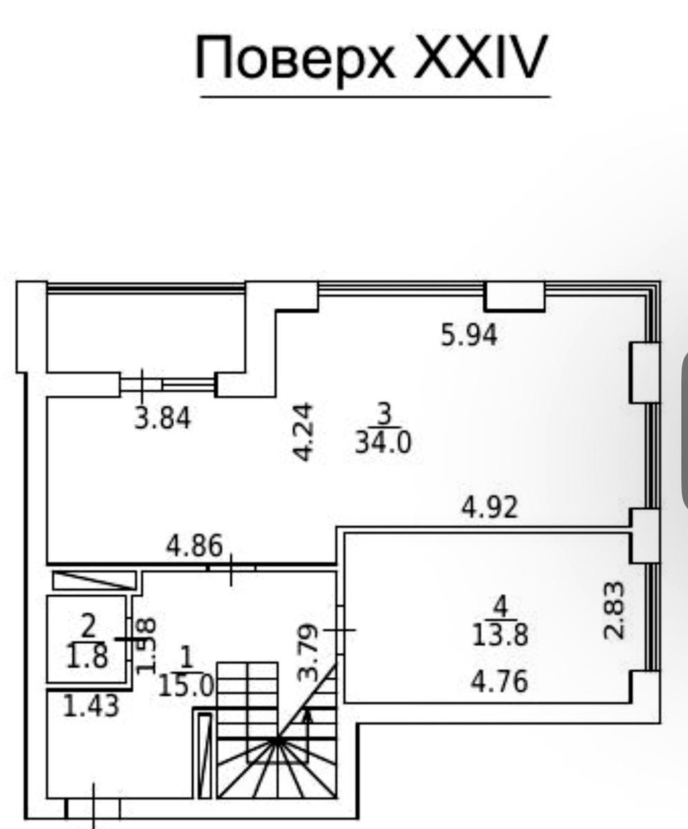 Многокомнатная квартира по адресу ул. Гулака Николая (площадь 135 м²) - Atlanta.ua - фото 17