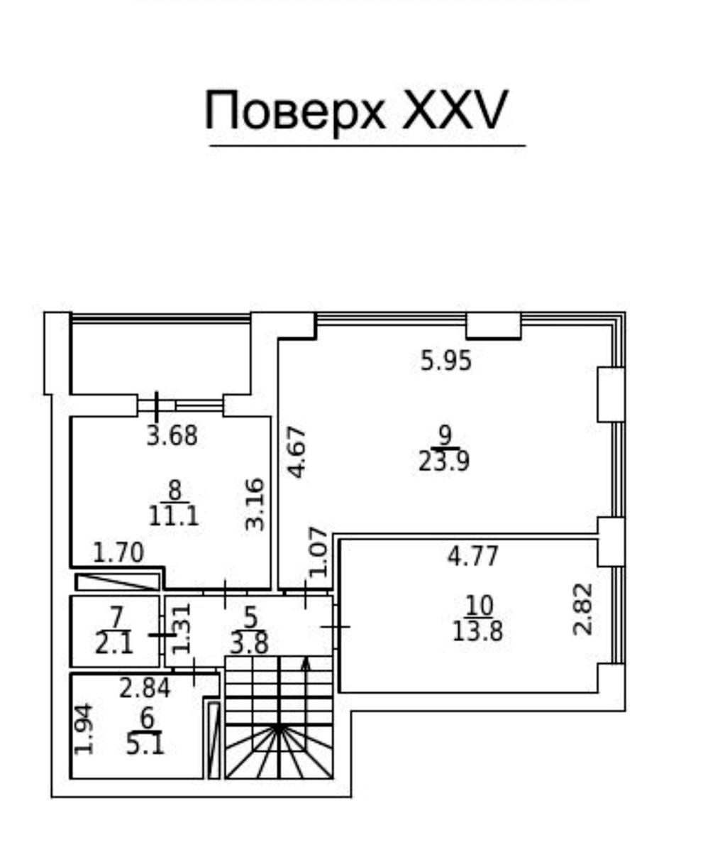 Многокомнатная квартира по адресу ул. Гулака Николая (площадь 135 м²) - Atlanta.ua - фото 18