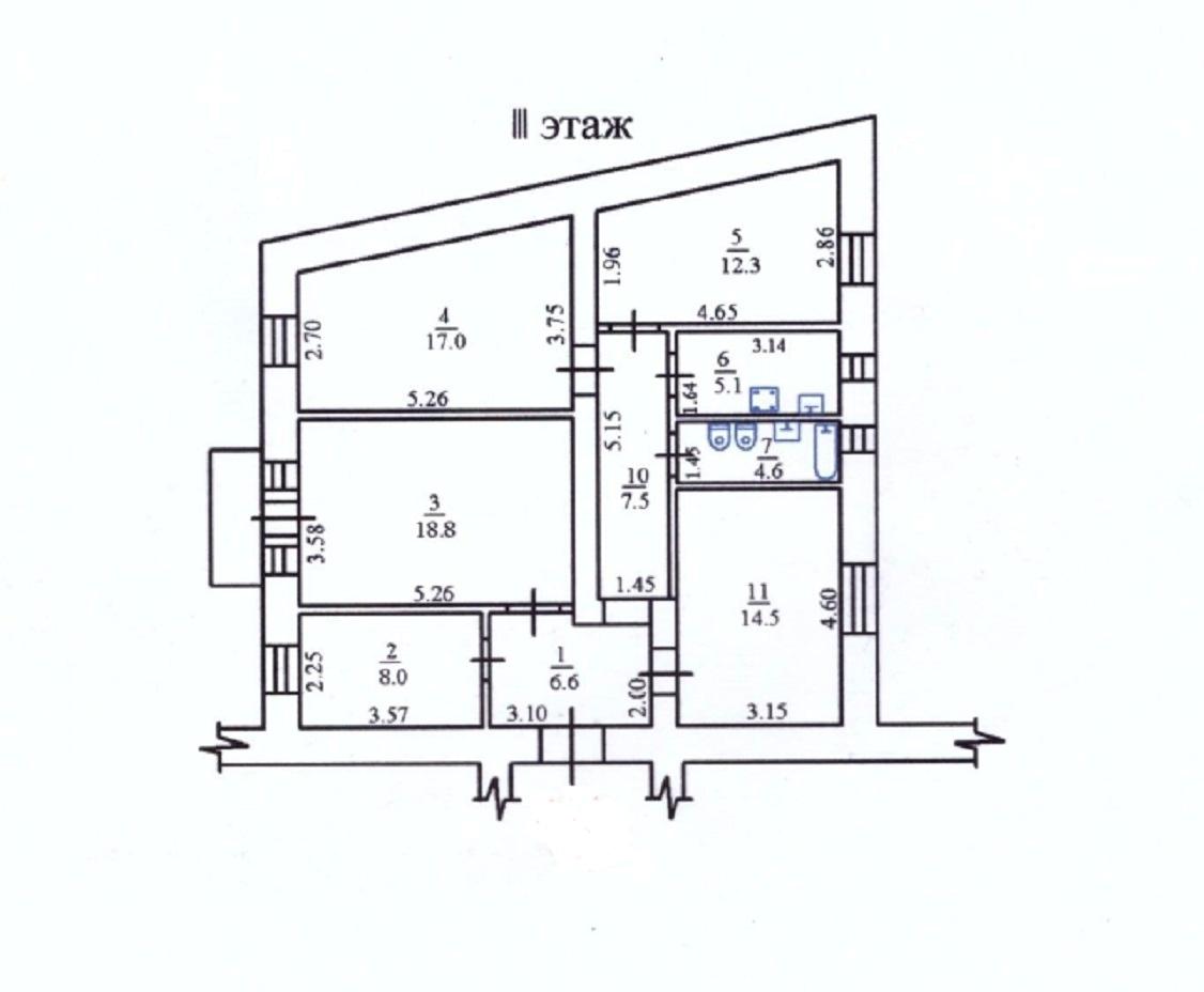 4+-rooms apartment apartment by the address st. Bannyy per (area 94,9 m²) - Atlanta.ua - photo 3