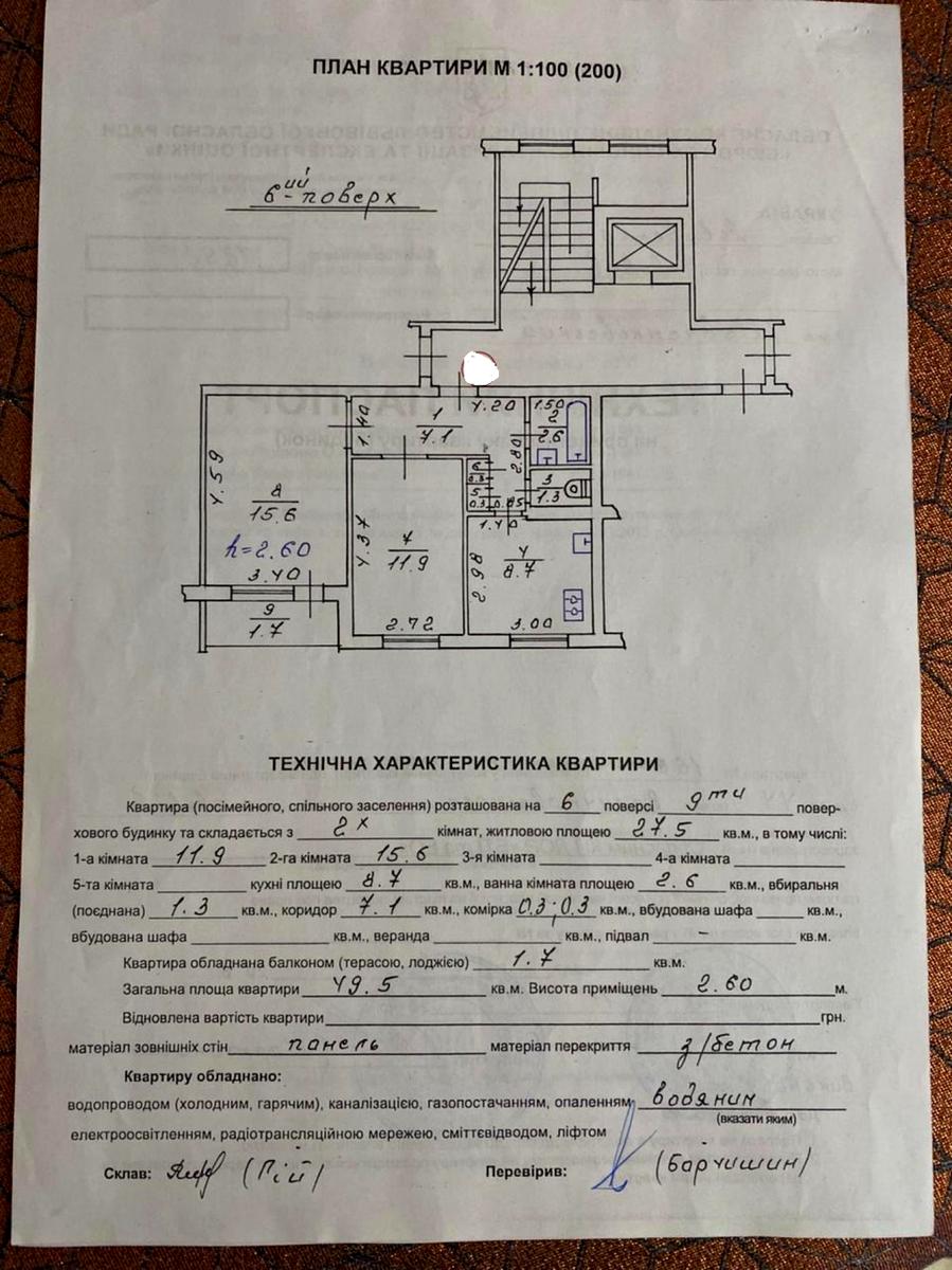 2-rooms apartment apartment by the address st. Velichkovskogo (area 49,5 m²) - Atlanta.ua - photo 17