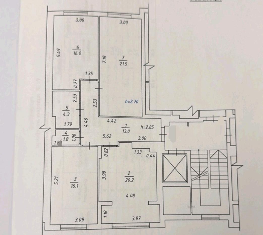 3-комнатная квартира по адресу (площадь 93 м²) - Atlanta.ua - фото 18