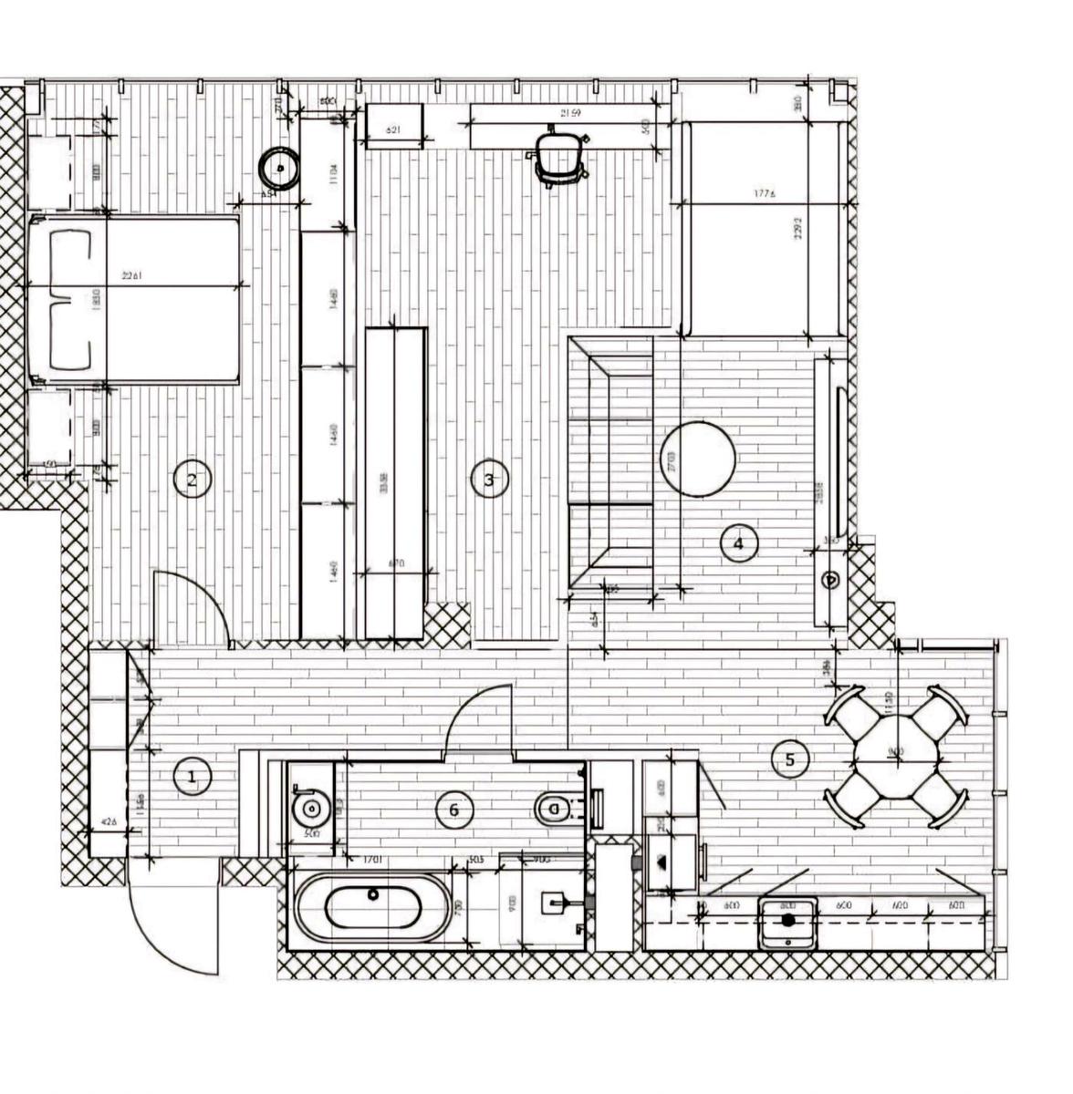 2-кімнатна квартира за адресою (площа 77 м²) - Atlanta.ua - фото 21