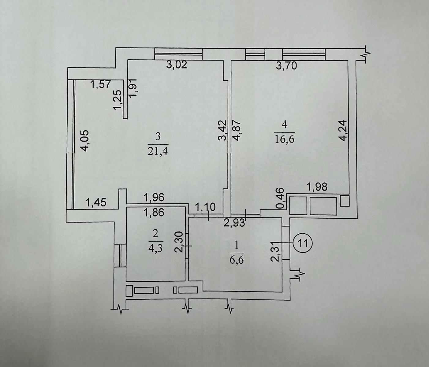 1-room apartment apartment by the address st. Kiivska (area 48,9 m²) - Atlanta.ua - photo 13