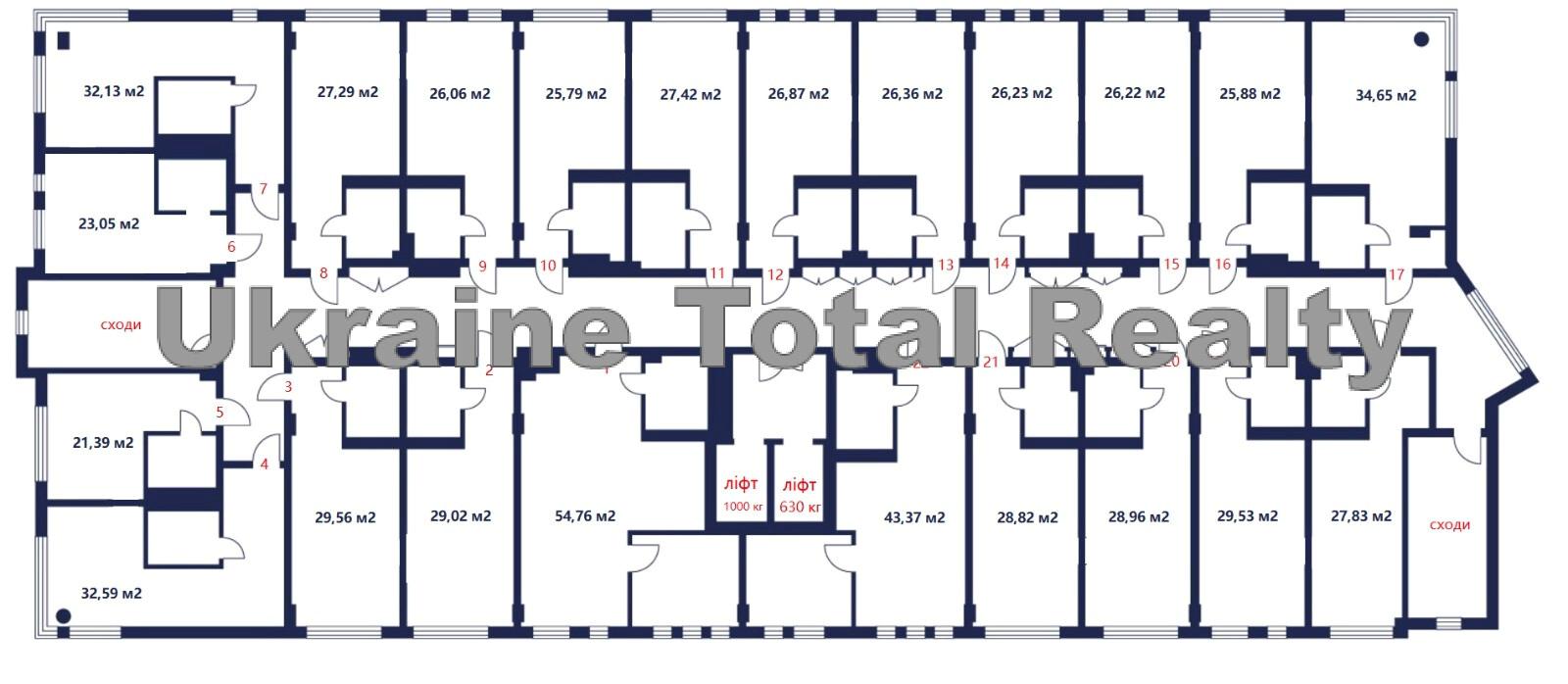 1-room apartment apartment by the address st. Revutskogo (area 26 m²) - Atlanta.ua - photo 9