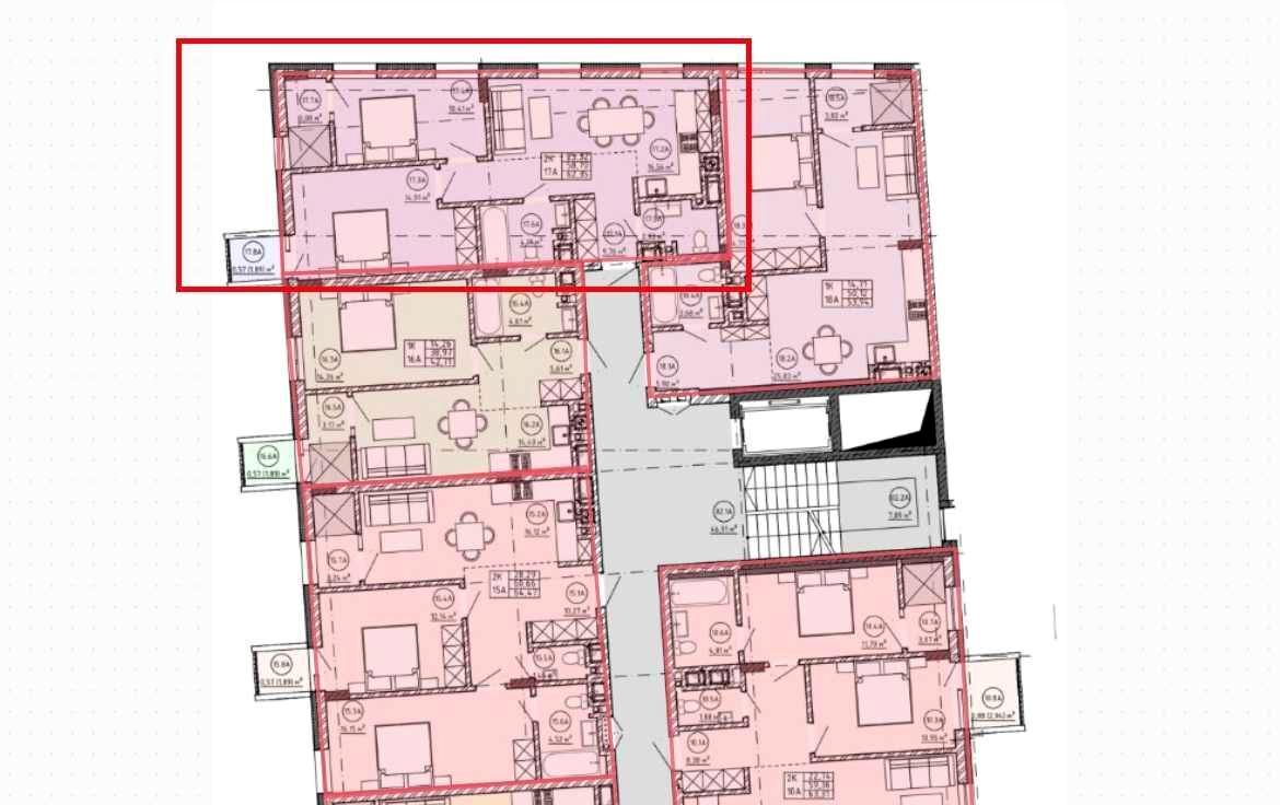 2-rooms apartment apartment by the address st. Ul Zlatoustovskaya (area 62,4 m²) - Atlanta.ua - photo 13