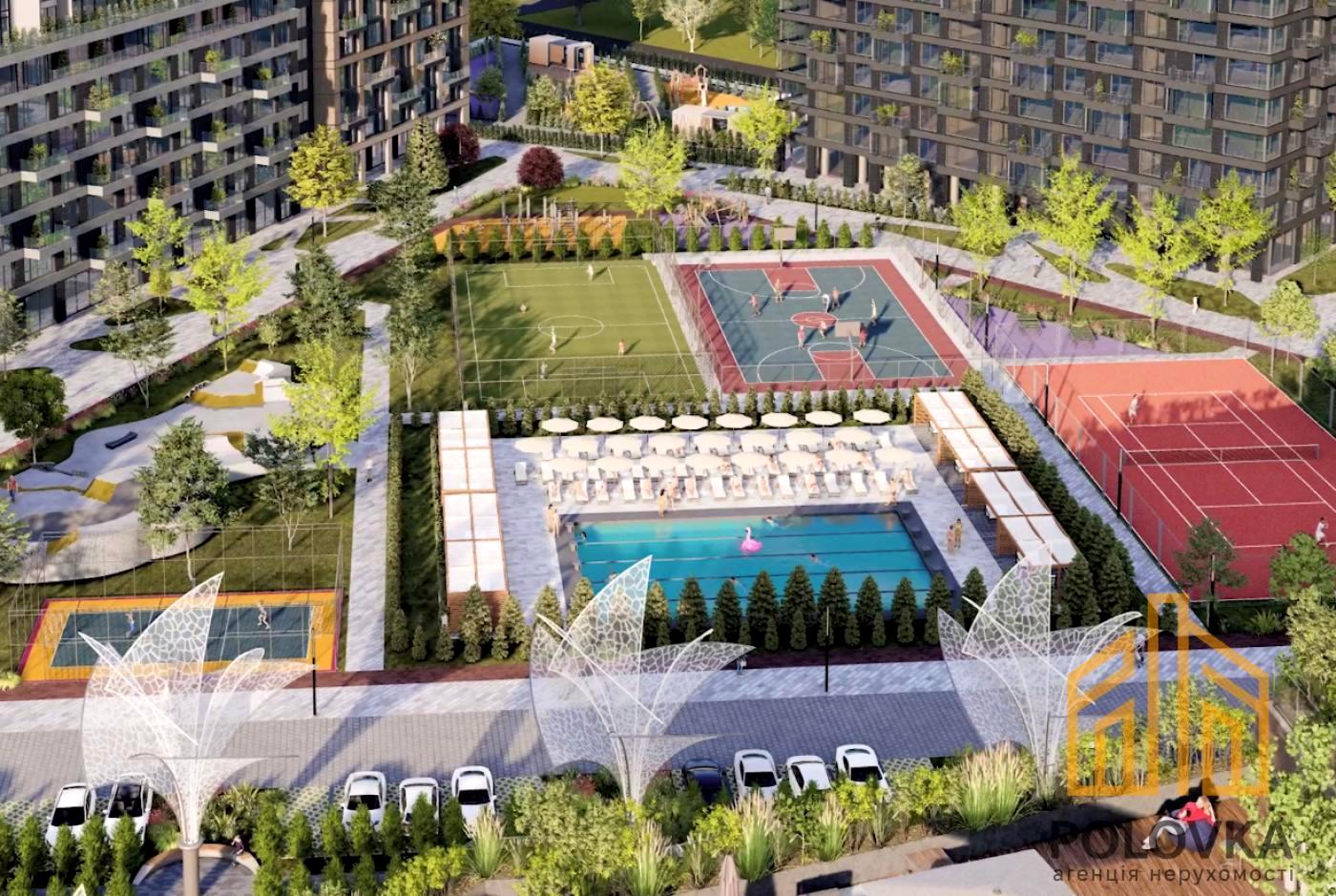 1-кімнатна квартира за адресою вул. Корятовича Федора (площа 42,2 м²) - Atlanta.ua - фото 4