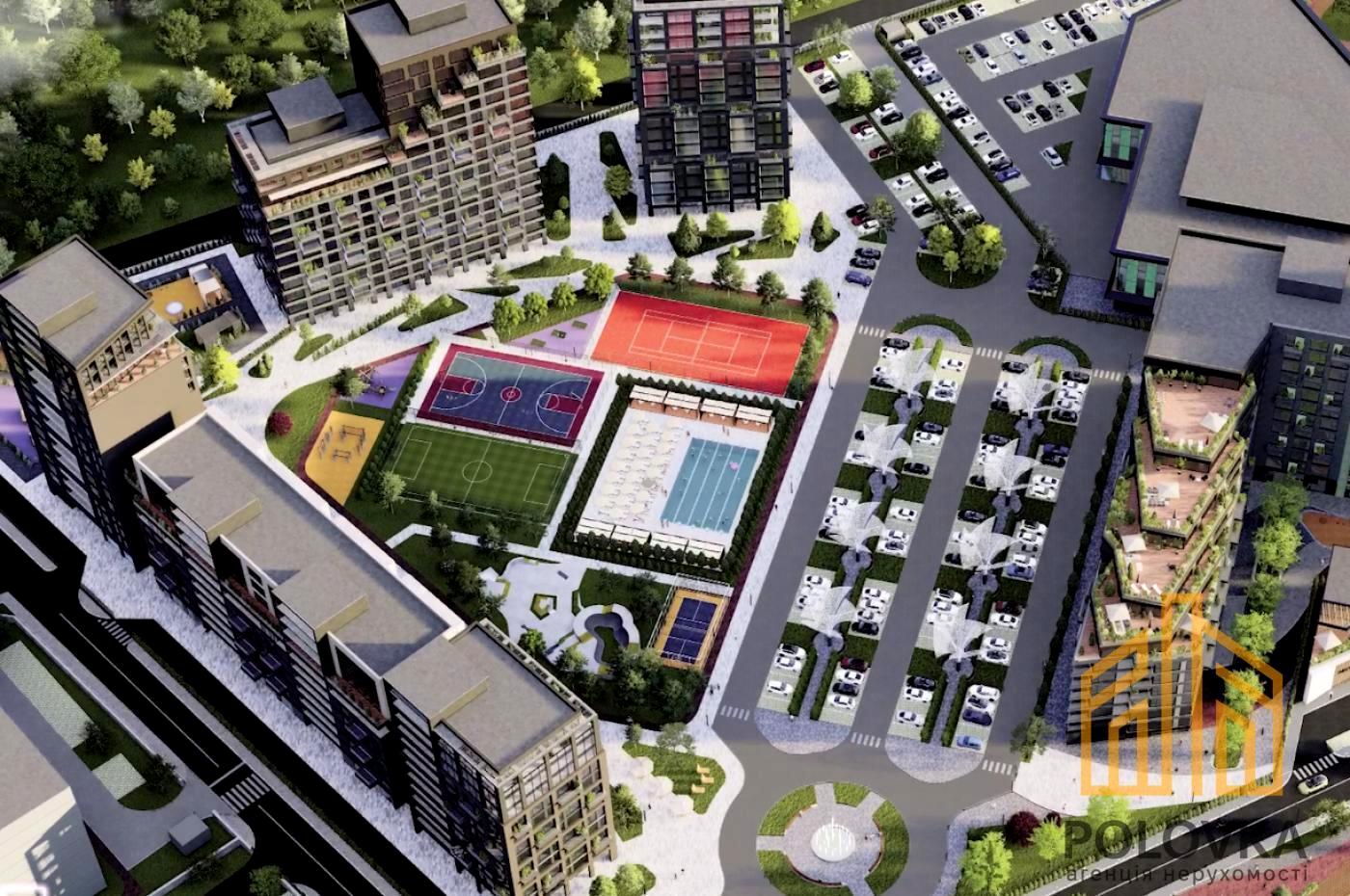 1-кімнатна квартира за адресою вул. Корятовича Федора (площа 42,2 м²) - Atlanta.ua - фото 3