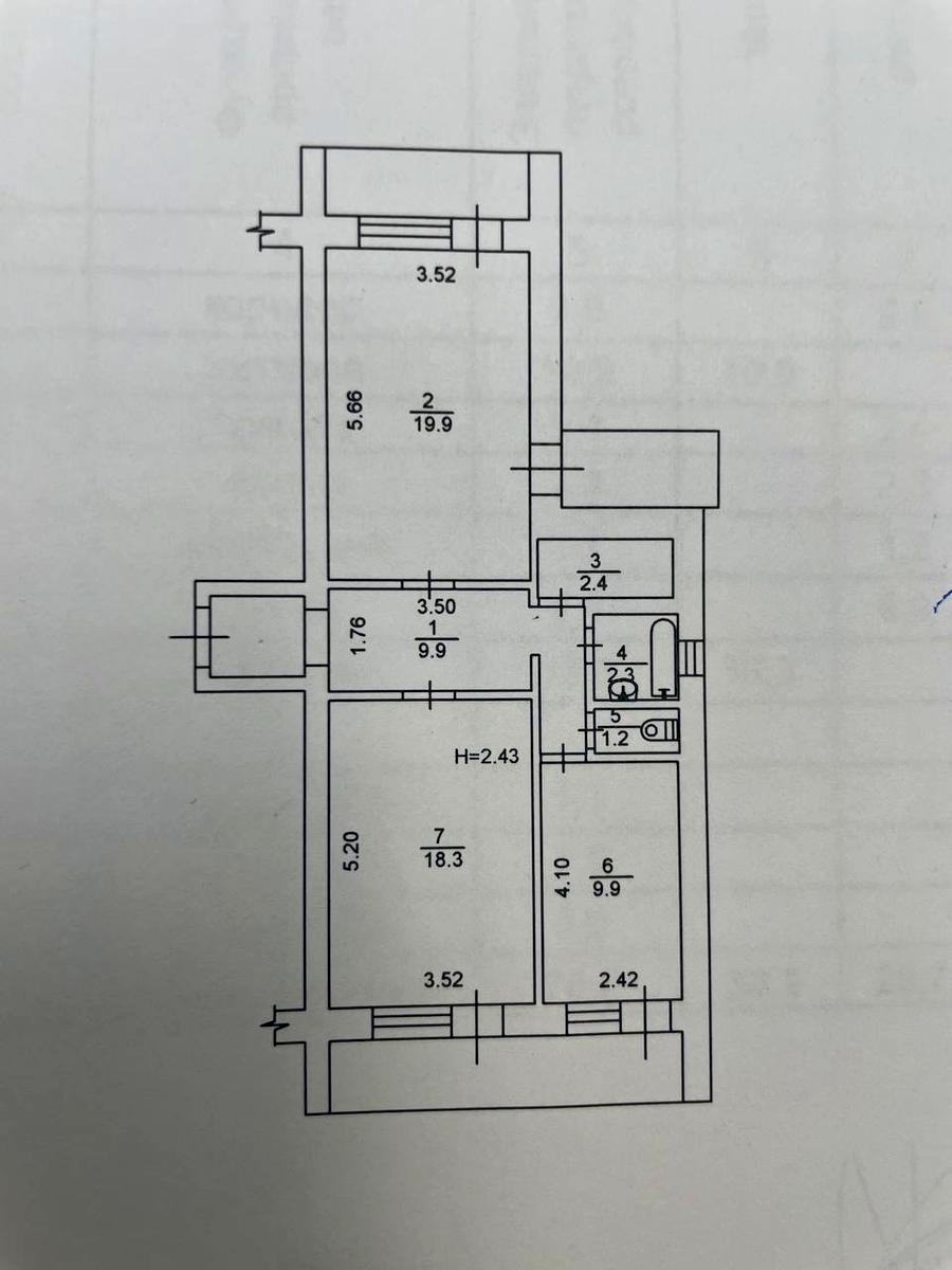 2-rooms apartment apartment by the address st. Bulv Verkhovnogo Soveta (area 70 m²) - Atlanta.ua - photo 16