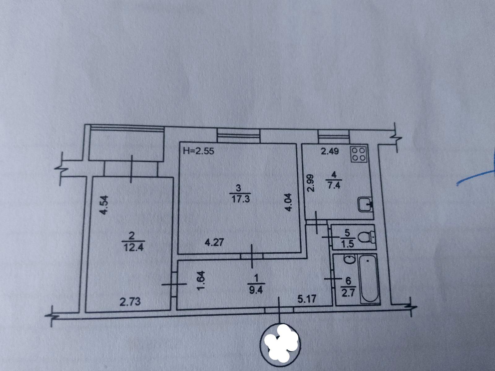 2-кімнатна квартира за адресою вул. Литвинського Юрія (площа 52 м²) - Atlanta.ua - фото 8