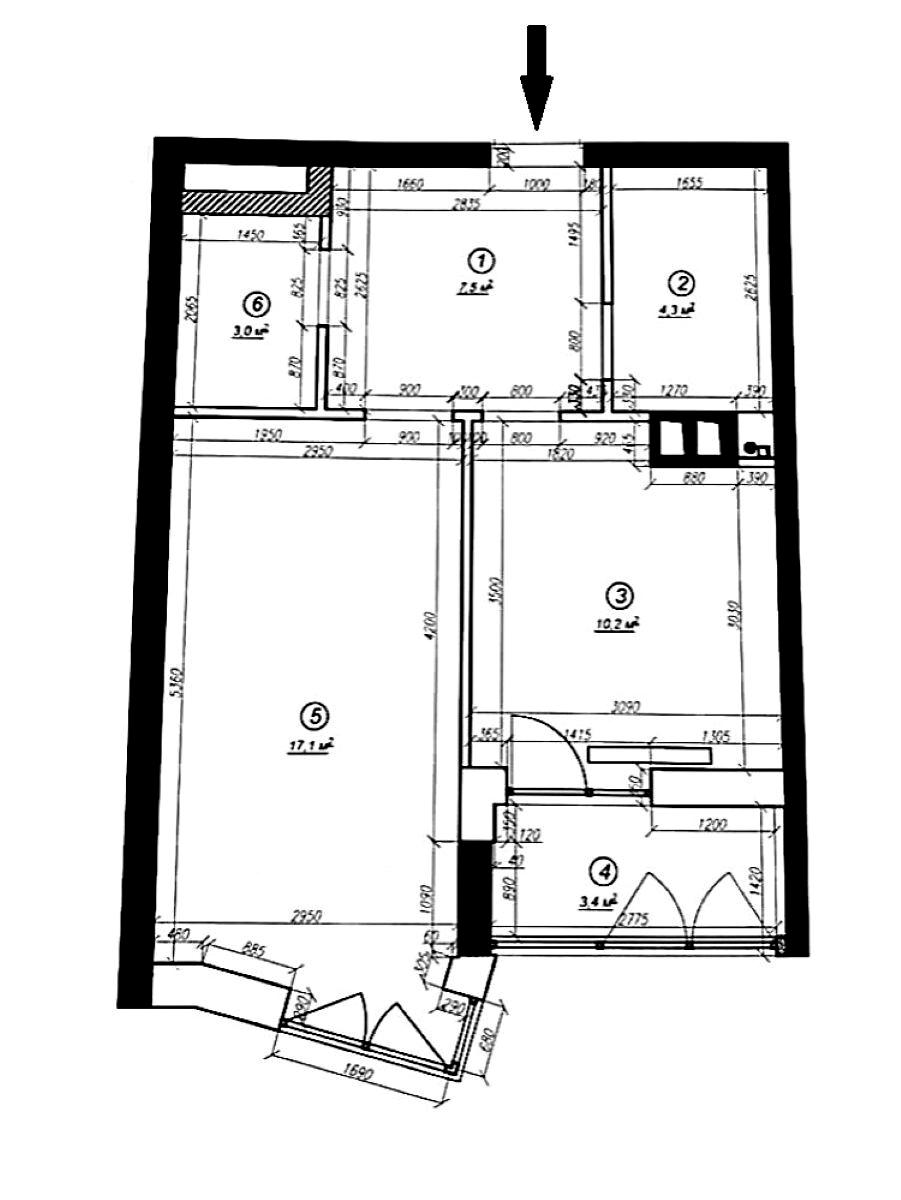 1-room apartment apartment by the address (area 45,5 m²) - Atlanta.ua - photo 8