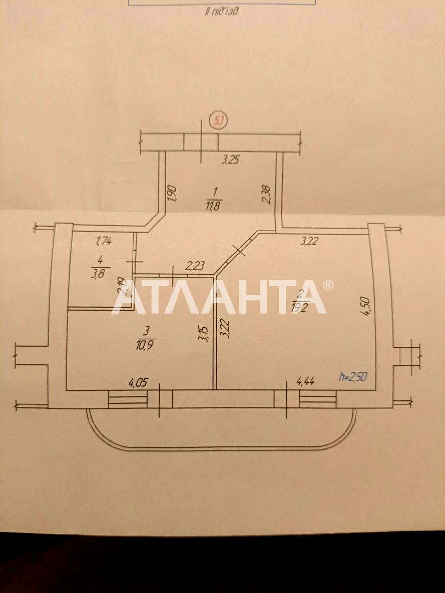 1-room apartment apartment by the address st. Levko Lukyanenko (area 52 m²) - Atlanta.ua - photo 6