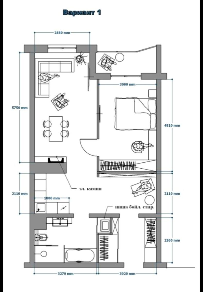 1-room apartment apartment by the address st. Shevchenko pr (area 65 m²) - Atlanta.ua - photo 9