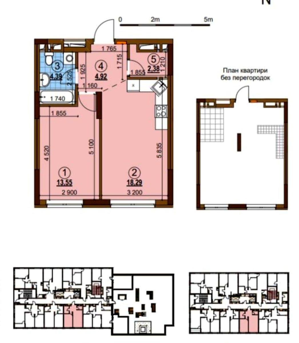 1-room apartment apartment by the address (area 44 m²) - Atlanta.ua - photo 2