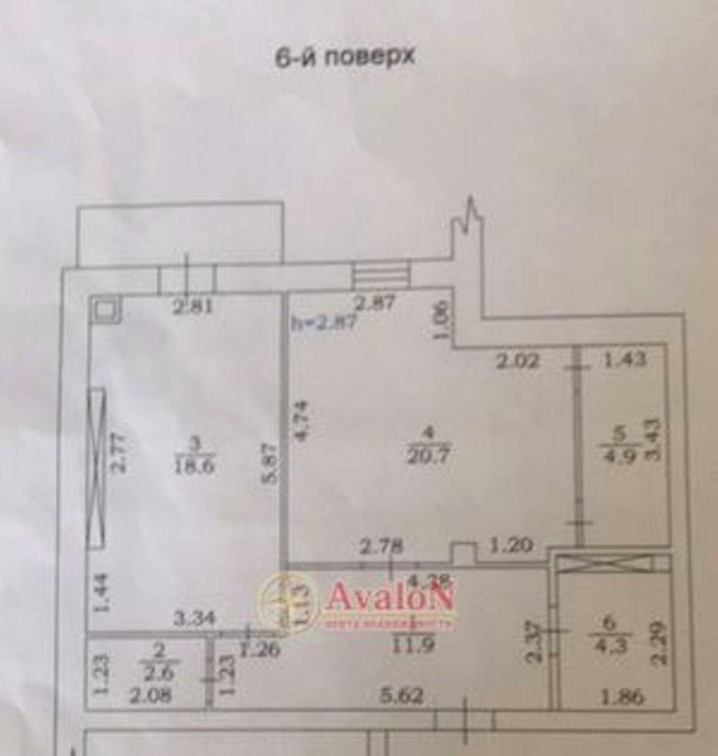 1-room apartment apartment by the address st. Sofievskaya (area 64,2 m²) - Atlanta.ua - photo 14