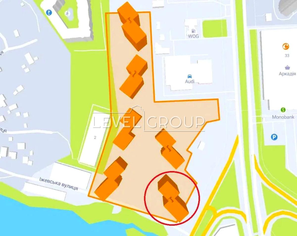 1-кімнатна квартира за адресою наб. Дніпровська (площа 45 м²) - Atlanta.ua - фото 6