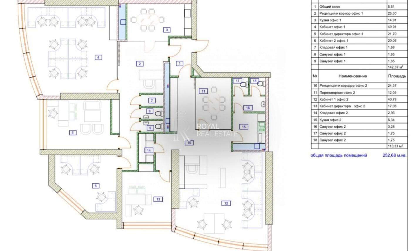 Комерційна нерухомість за адресою вул. Кловський узвіз (площа 252,7 м²) - Atlanta.ua - фото 15