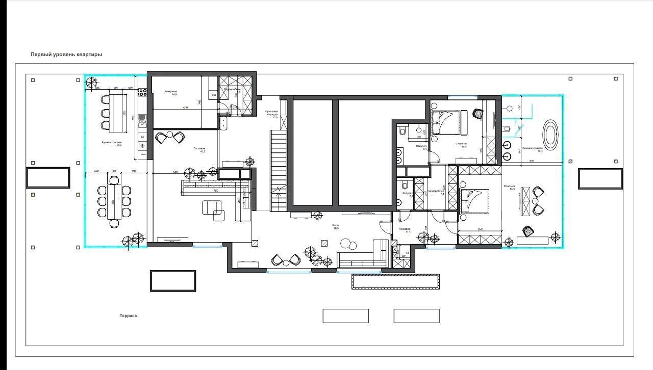 Багатокімнатна квартира за адресою Курортний пров. (площа 530 м²) - фото 24 Багатокімнатна квартира за адресою Курортний пров. (площа 530 м²) - Atlanta.ua - фото 24