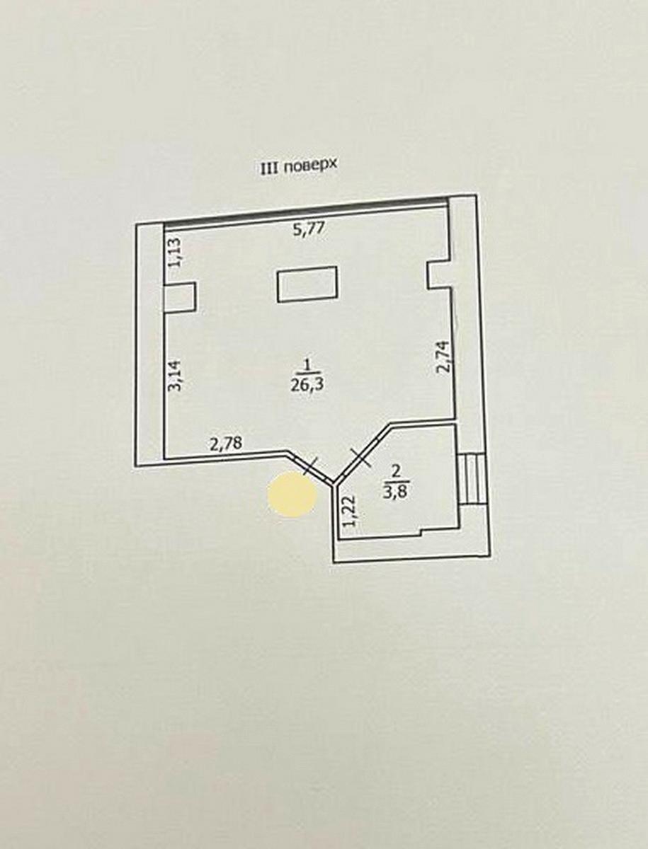 1-комнатная квартира по адресу Спортивный пер. (площадь 30 м²) - imageAlt 16 1-комнатная квартира по адресу Спортивный пер. (площадь 30 м²) - Atlanta.ua - imageAlt 16