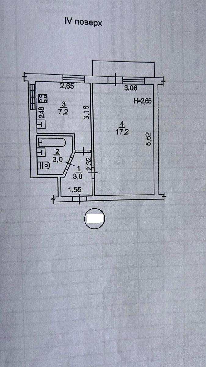 1-кімнатна квартира за адресою (площа 31,1 м²) - фото 9 1-кімнатна квартира за адресою (площа 31,1 м²) - Atlanta.ua - фото 9