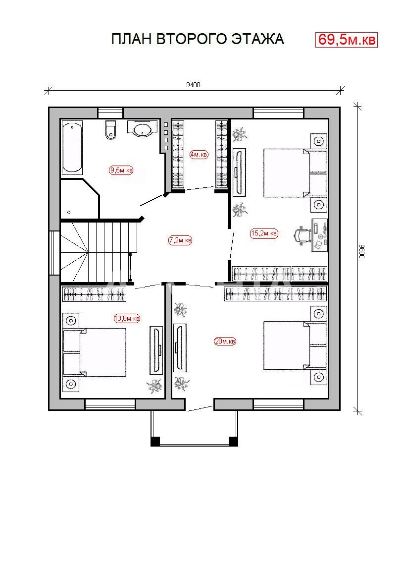 Будинок за адресою вул. Академіка Корольова (площа 155 м²) - фото 21 Будинок за адресою вул. Академіка Корольова (площа 155 м²) - Atlanta.ua - фото 21