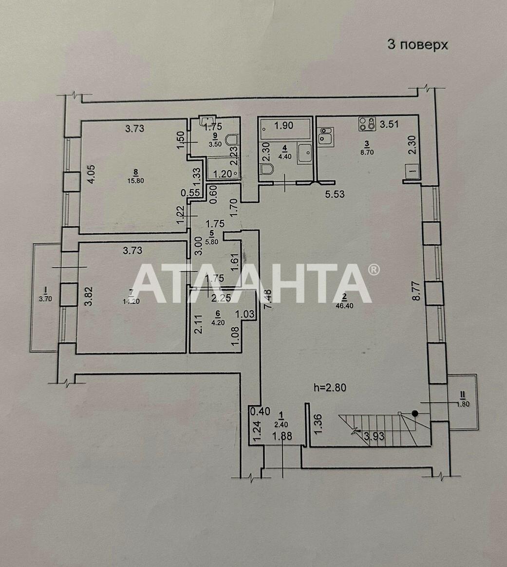 Многокомнатная квартира по адресу ул. Вадима Гетьмана (площадь 207,9 м²) - фото 34 Многокомнатная квартира по адресу ул. Вадима Гетьмана (площадь 207,9 м²) - Atlanta.ua - фото 34