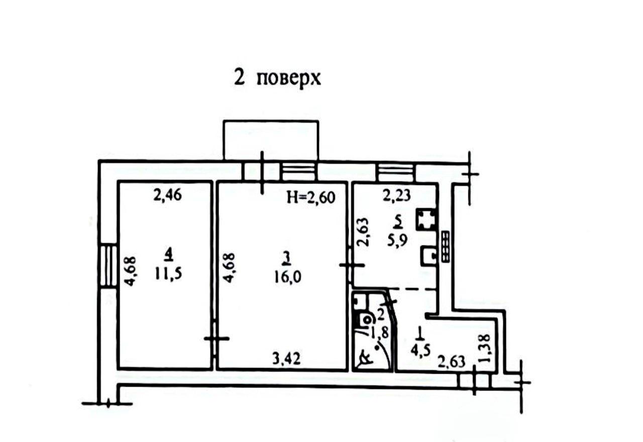 2-комнатная квартира по адресу Николаевская дор. (площадь 40 м²) - imageAlt 15 2-комнатная квартира по адресу Николаевская дор. (площадь 40 м²) - Atlanta.ua - imageAlt 15