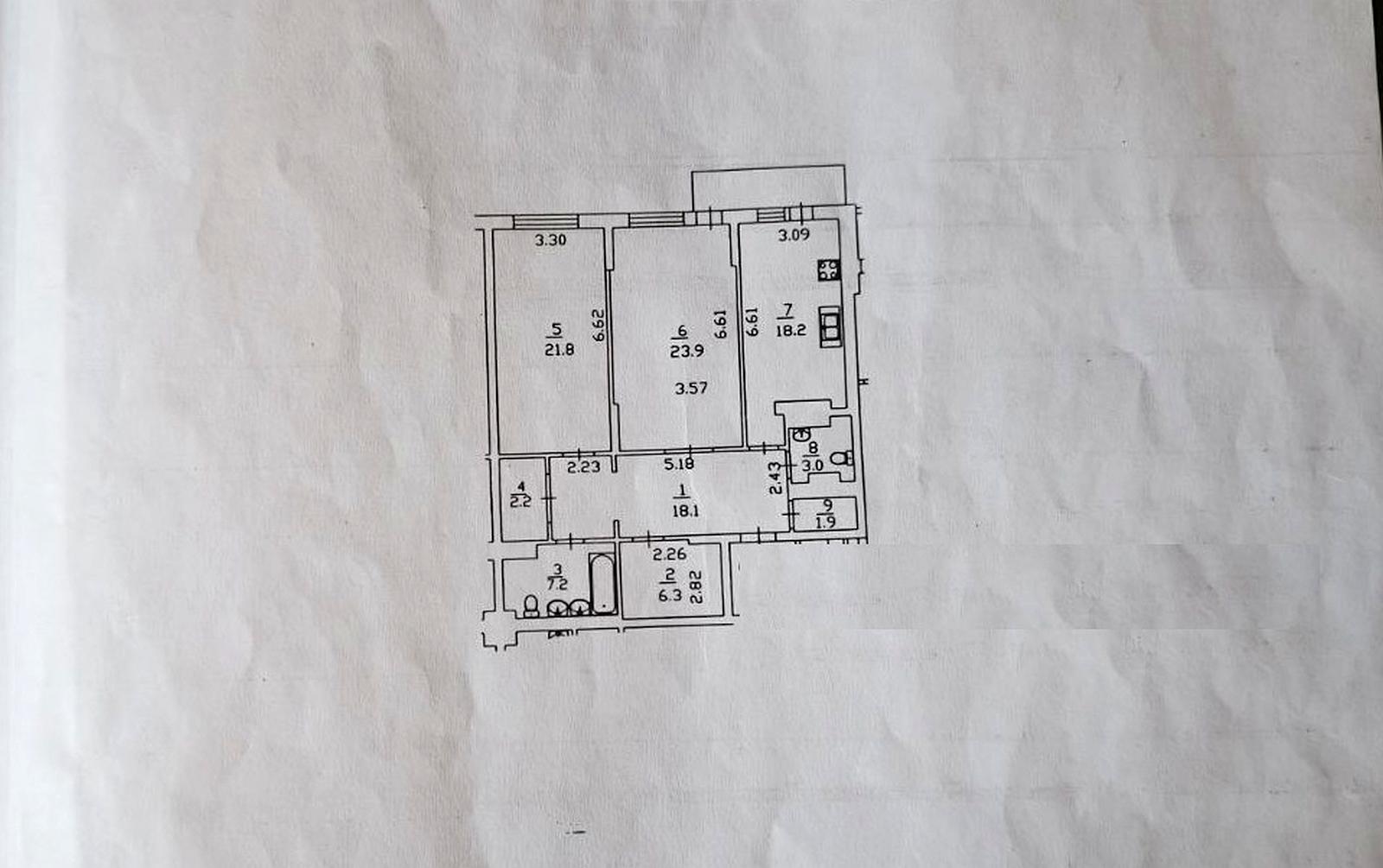 2-комнатная квартира по адресу ул. Златоустовская (площадь 104 м²) 2-комнатная квартира по адресу ул. Златоустовская (площадь 104 м²) - Atlanta.ua