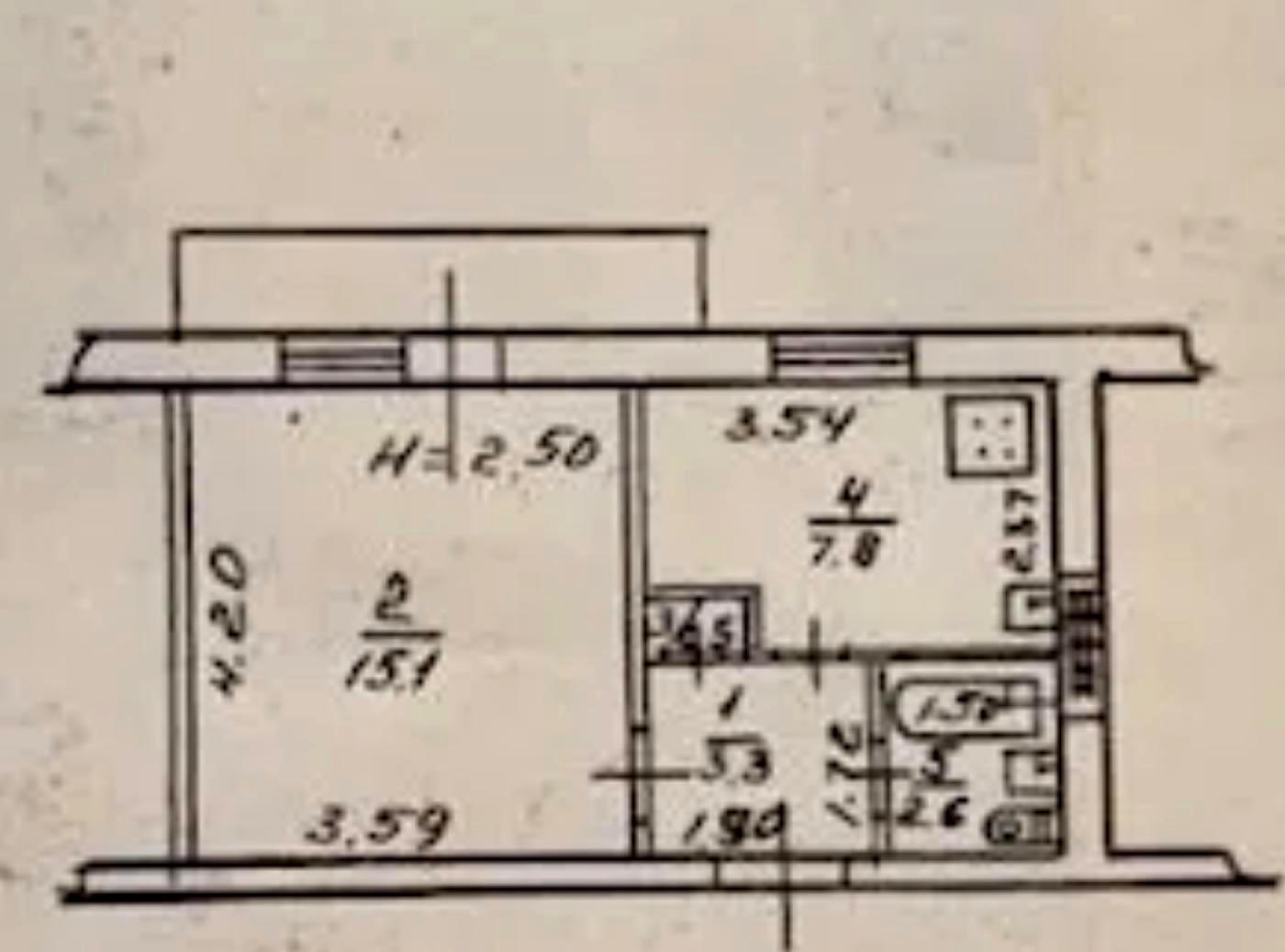 1-комнатная квартира по адресу ул. Левитана (площадь 32 м²) - фото 4 1-комнатная квартира по адресу ул. Левитана (площадь 32 м²) - Atlanta.ua - фото 4