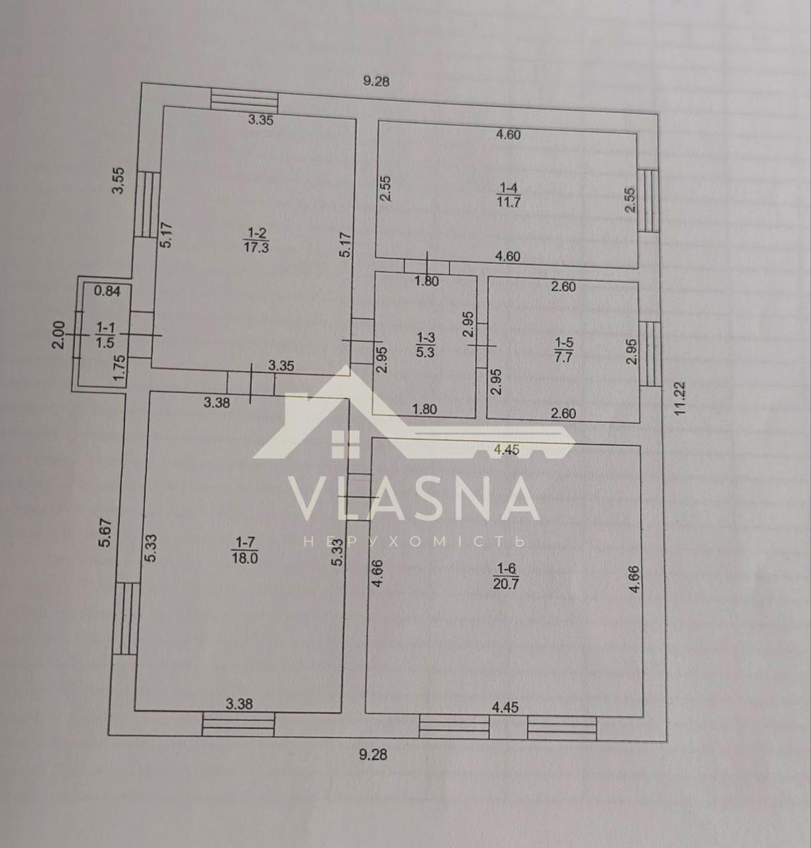 Дом по адресу Маякский 4-й пер. (площадь 90 м²) - imageAlt 25 Дом по адресу Маякский 4-й пер. (площадь 90 м²) - Atlanta.ua - imageAlt 25