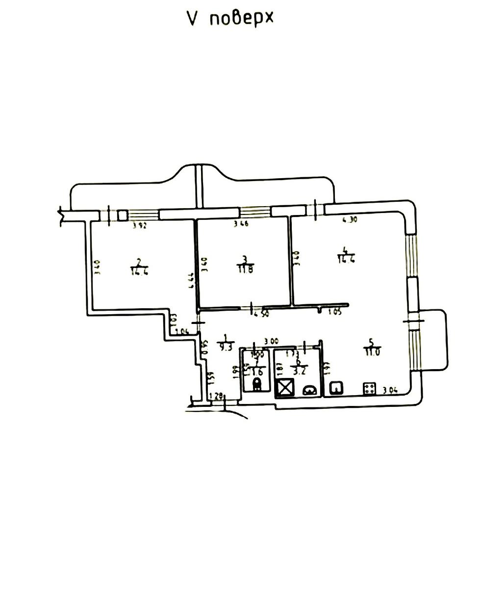 3-комнатная квартира по адресу (площадь 72,2 м²) - imageAlt 20 3-комнатная квартира по адресу (площадь 72,2 м²) - Atlanta.ua - imageAlt 20