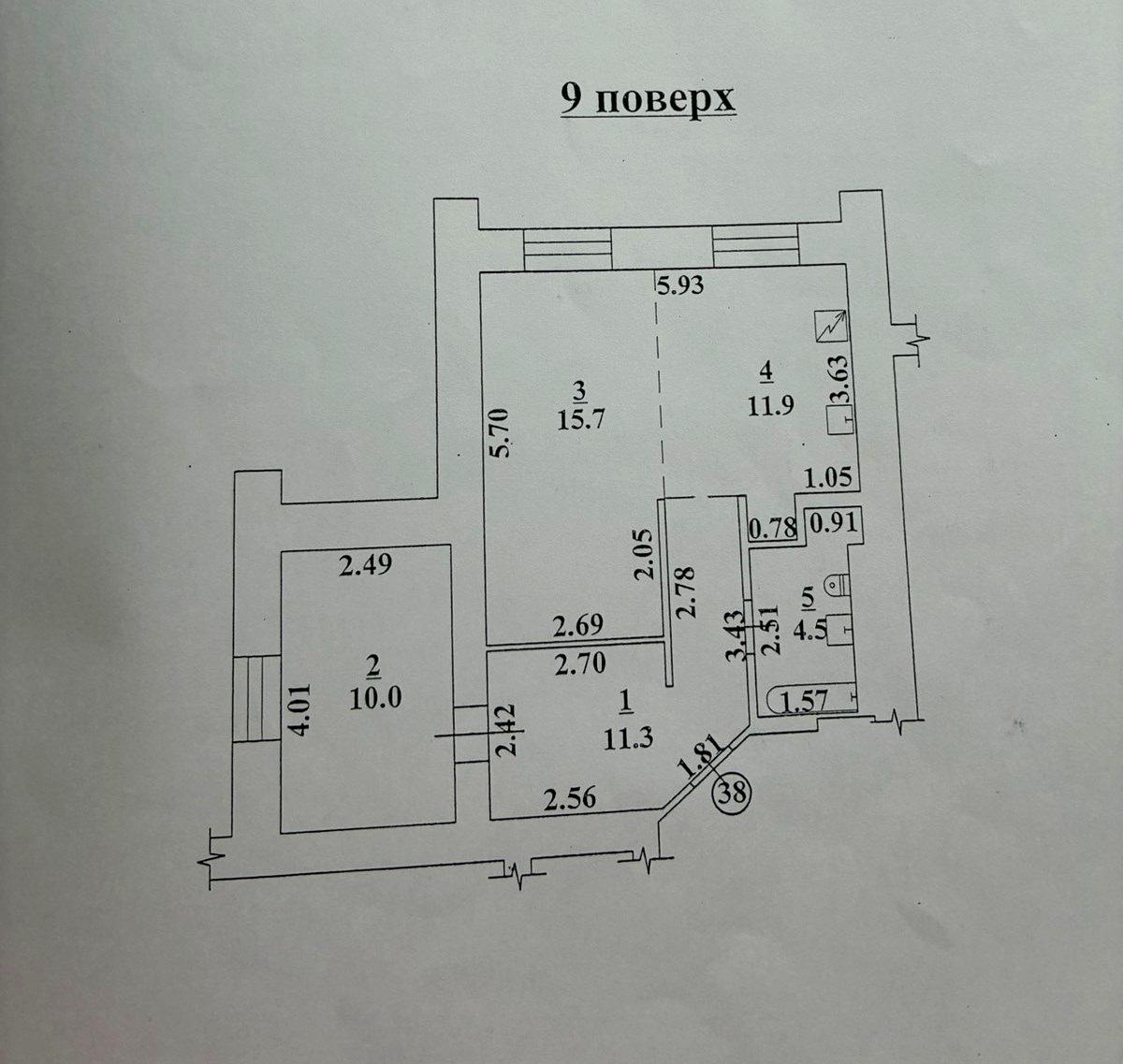 2-комнатная квартира по адресу Спортивный пер. (площадь 53,4 м²) - imageAlt 20 2-комнатная квартира по адресу Спортивный пер. (площадь 53,4 м²) - Atlanta.ua - imageAlt 20