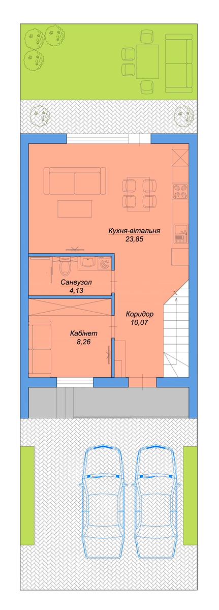 Дом по адресу ул. Фруктовая (площадь 93 м²) - imageAlt 6 Дом по адресу ул. Фруктовая (площадь 93 м²) - Atlanta.ua - imageAlt 6