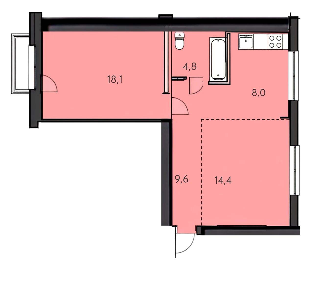 2-комнатная квартира по адресу Фонтанская дор. (площадь 56 м²) - imageAlt 11 2-комнатная квартира по адресу Фонтанская дор. (площадь 56 м²) - Atlanta.ua - imageAlt 11