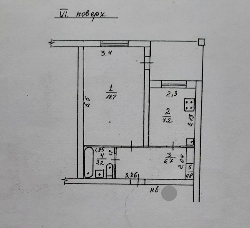 1-комнатная квартира по адресу ул. Жолио-кюри (площадь 38,2 м²) - фото 17 1-комнатная квартира по адресу ул. Жолио-кюри (площадь 38,2 м²) - Atlanta.ua - фото 17