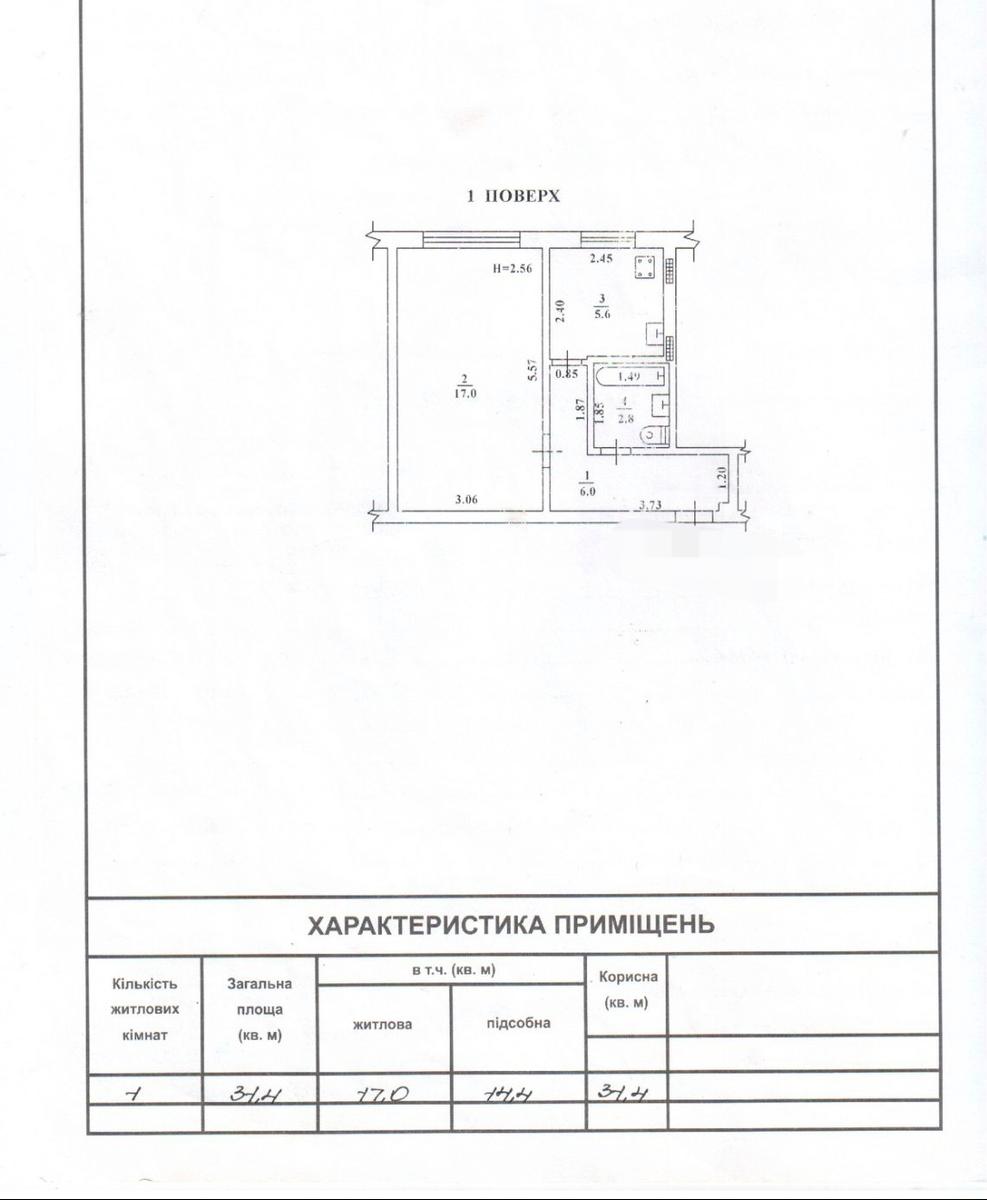 1-кімнатна квартира за адресою Фонтанська дор. (площа 31,4 м²) - фото 11 1-кімнатна квартира за адресою Фонтанська дор. (площа 31,4 м²) - Atlanta.ua - фото 11