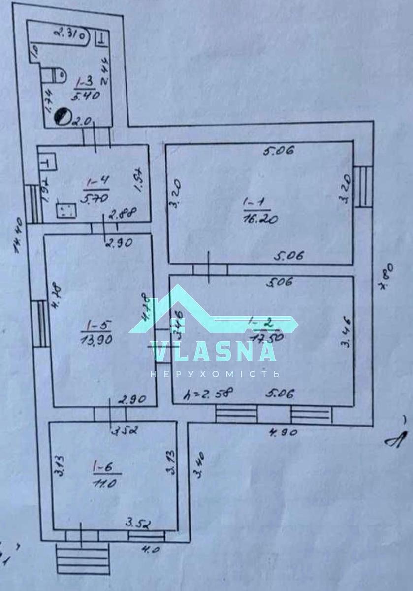Дом по адресу ул. Иванова (площадь 74 м²) - imageAlt 15 Дом по адресу ул. Иванова (площадь 74 м²) - Atlanta.ua - imageAlt 15