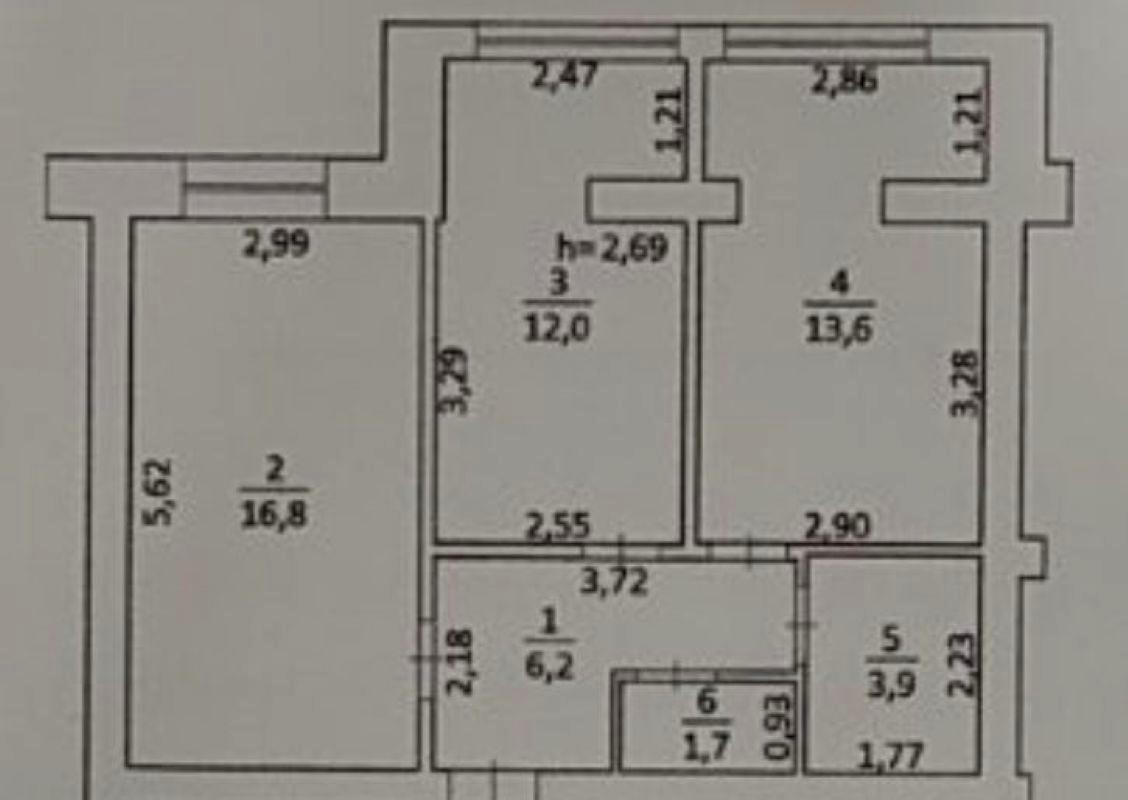 2-комнатная квартира по адресу ул. Сахарова (площадь 54,2 м²) - фото 10 2-комнатная квартира по адресу ул. Сахарова (площадь 54,2 м²) - Atlanta.ua - фото 10