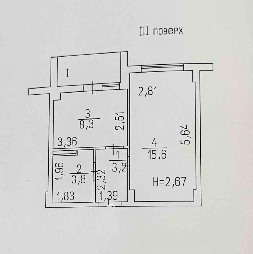 1-кімнатна квартира за адресою (площа 32,9 м²) - фото 13 1-кімнатна квартира за адресою (площа 32,9 м²) - Atlanta.ua - фото 13