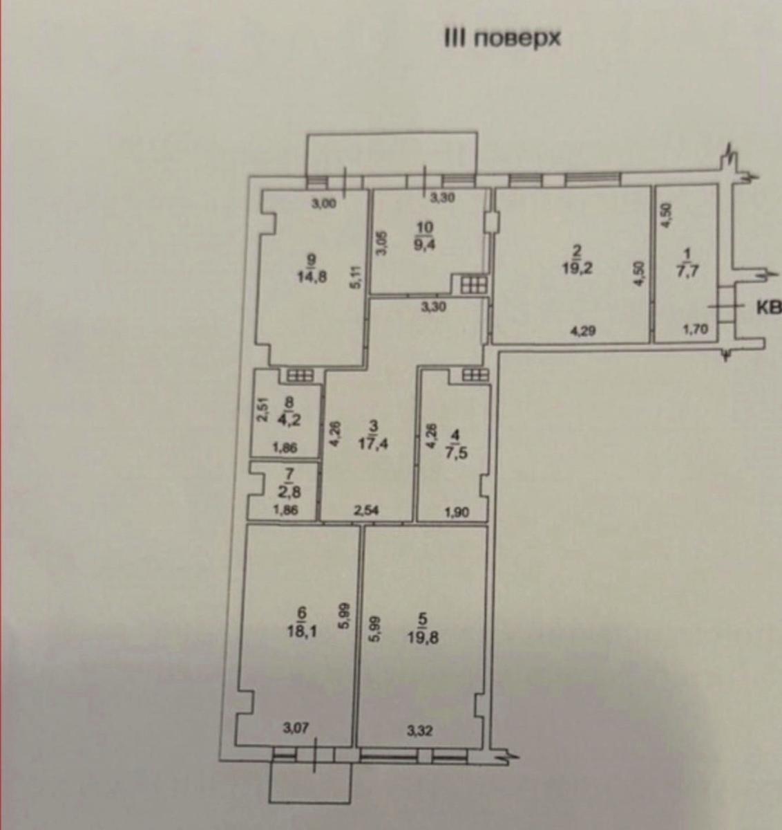 3-кімнатна квартира за адресою вул. Відрадна (площа 124 м²) - фото 8 3-кімнатна квартира за адресою вул. Відрадна (площа 124 м²) - Atlanta.ua - фото 8