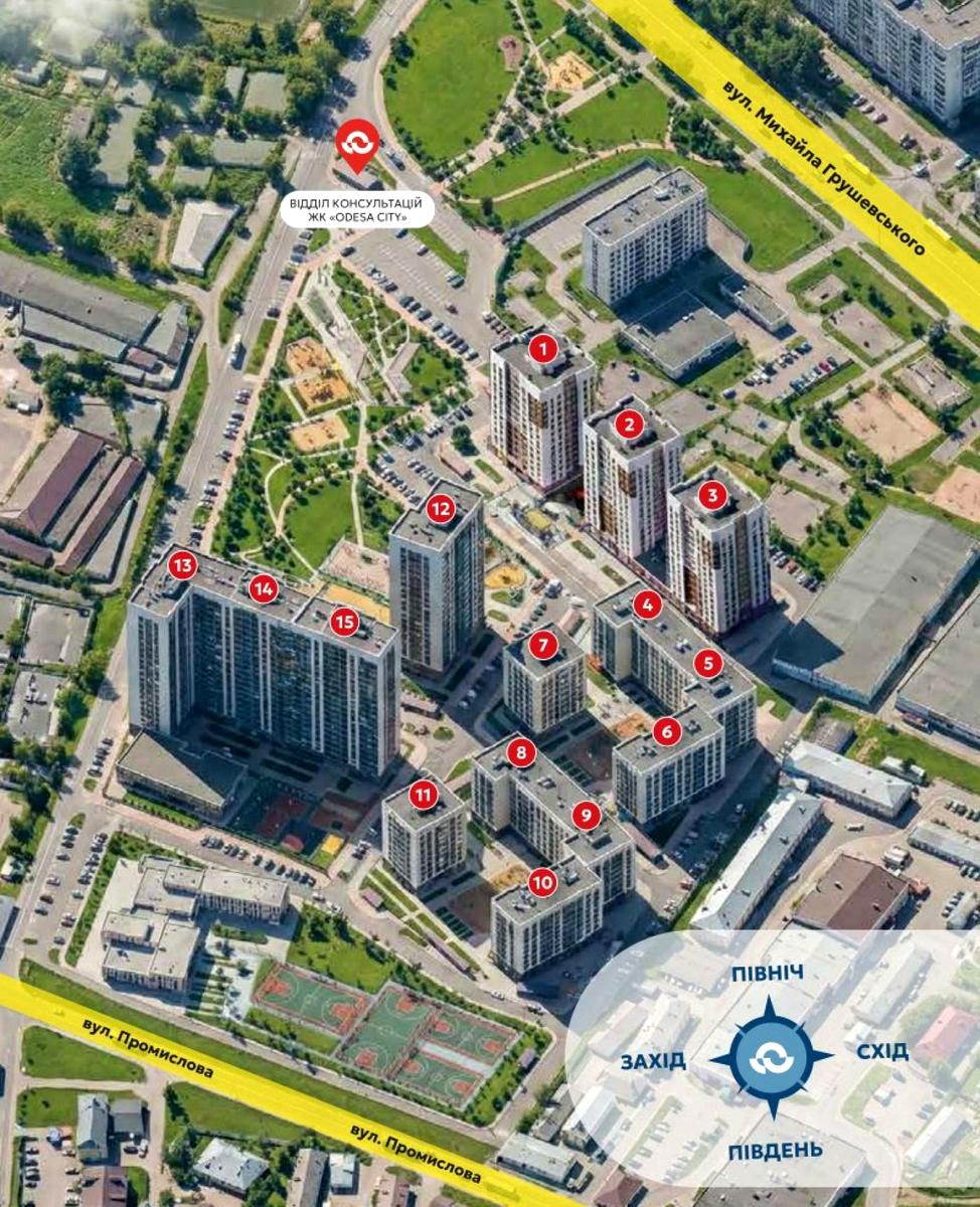 1-кімнатна квартира за адресою вул. Грушевського Михайла (площа 40,2 м²) - фото 3 1-кімнатна квартира за адресою вул. Грушевського Михайла (площа 40,2 м²) - Atlanta.ua - фото 3